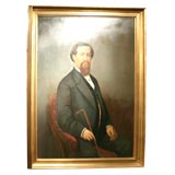 Stately Portrait Of Lawyer